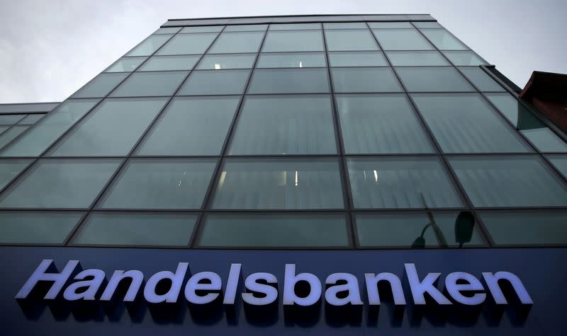 FILE PHOTO: A branch of Handelsbanken is seen in Wilmslow