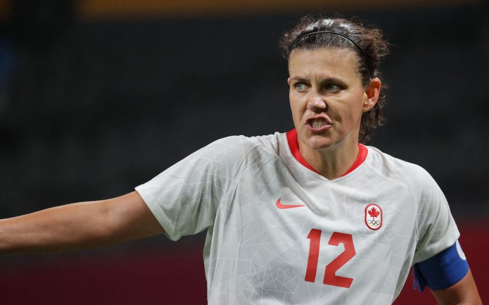 Christine Sinclair - ASANO IKKO/AFP