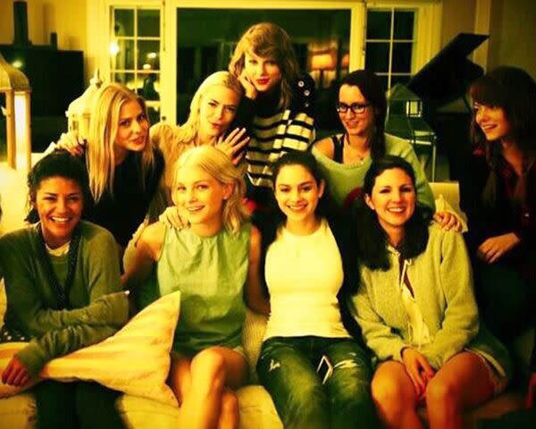 <p>Jaime King/Instagram</p> Taylor Swift's Fourth of July celebration in 2014