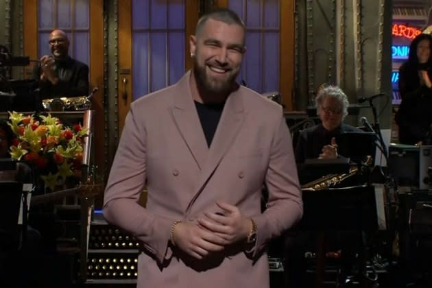 Travis Kelce SNL hosting date after Chiefs' SB win, revealed