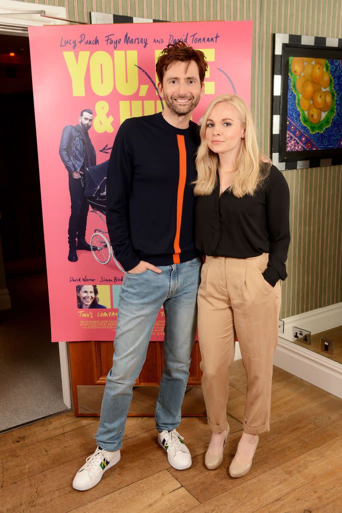 David Tennant and Georgia Moffett Tennant