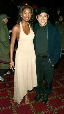 Gabrielle Union and Jet Li at the New York premiere of Warner Brothers' Cradle 2 The Grave