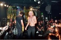 <p>Steve Jones and Iggy Pop performing with Neurotic Outsiders at the Viper Room on September 26, 1995.</p>