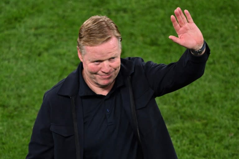 El seleccionador neerlandés Ronald Koeman al término de la semifinal perdida con Países Bajos ante Inglaterra en la Eurocopa. En Dortmund (Alemania), el 10 de julio de 2024 (Kirill KUDRYAVTSEV)