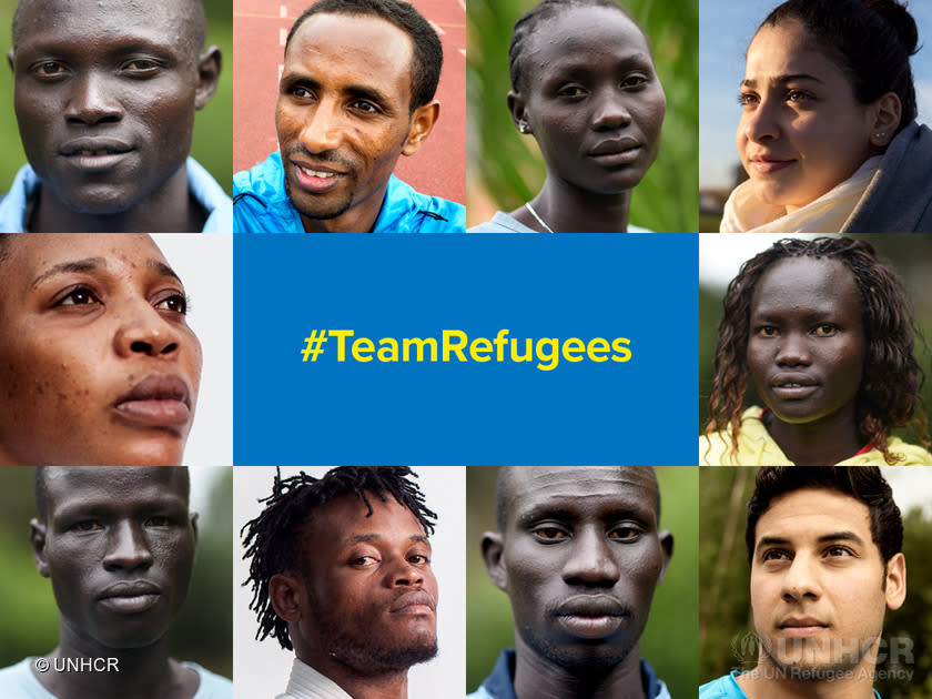 <p>Ten refugees have been selected to form the first-ever Refugee Olympic Athletes team. ; </p>