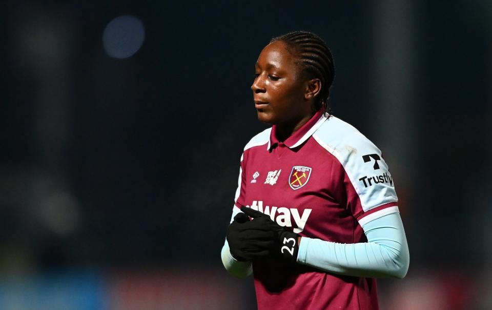 West Ham's Hawa Cissoko wears the hijab outside of football - GETTY IMAGES