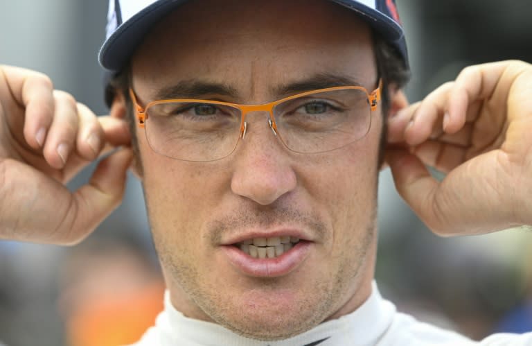 Thierry Neuville of Hyundai won the opening 3km special (MIGUEL RIOPA)