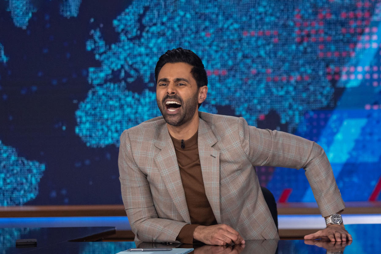 Hasan Minhaj guest hosts "The Daily Show" Comedy Central