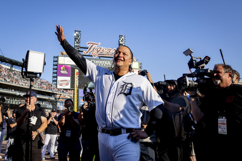 Miguel Cabrera。（MLB Photo by Nic Antaya/Getty Images）