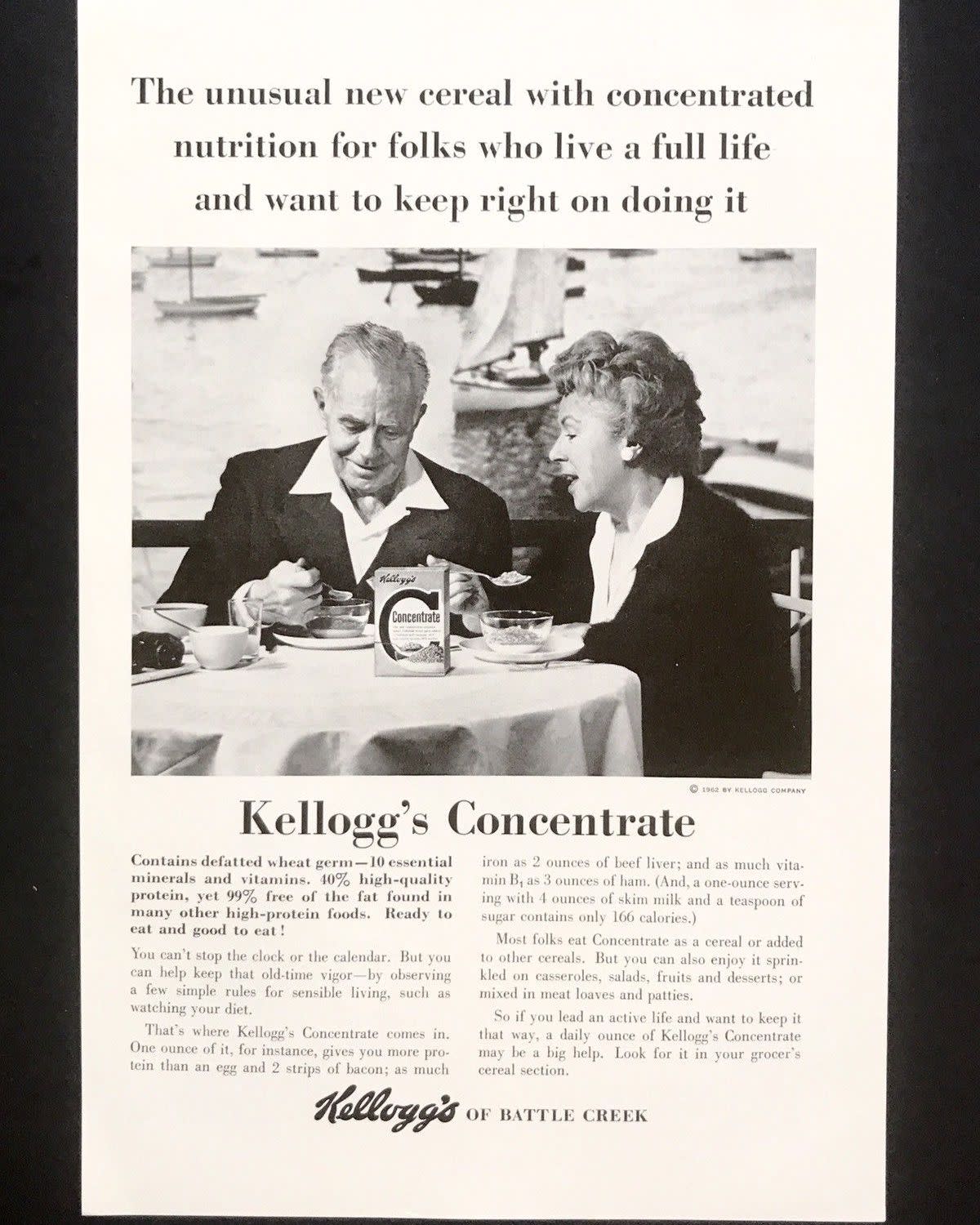 Kellogg's Concentrate ad