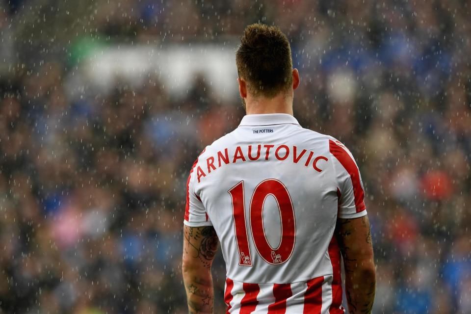 Record buy: Arnautovic will become the most expensive player in West Ham's history: Getty Images