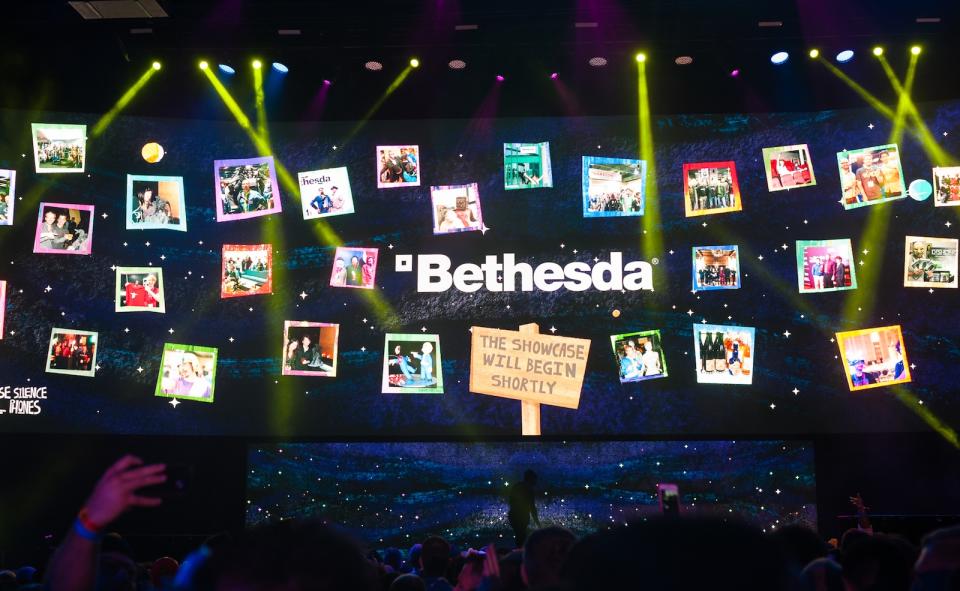 Bethesda's Todd Howard showed up during Microsoft's E3 media briefing this