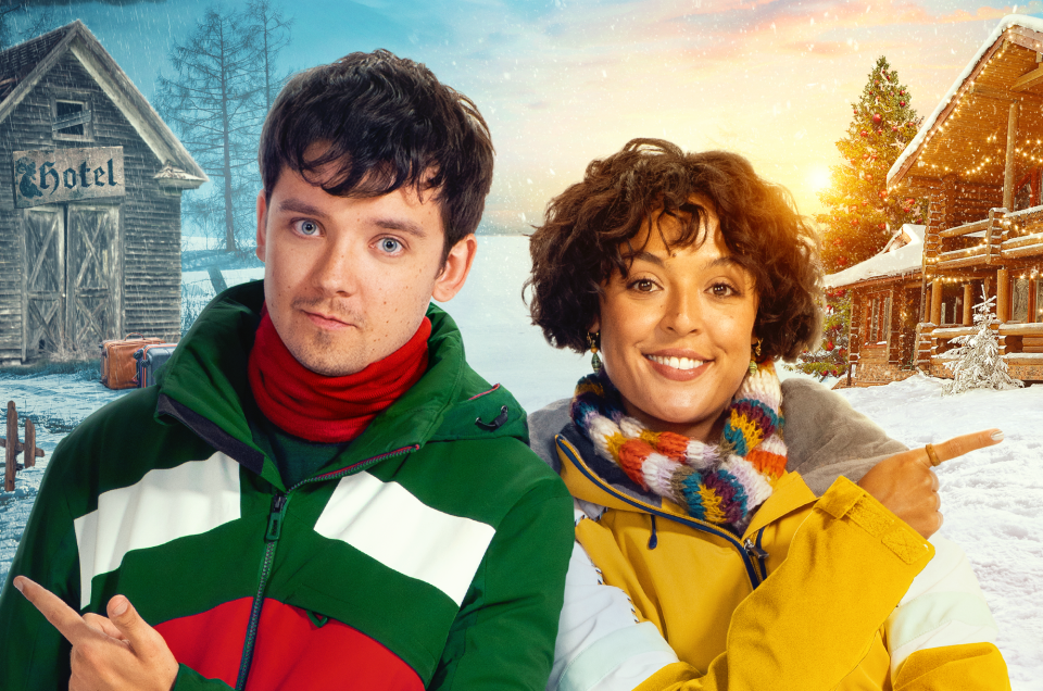 Asa Butterfield and Cora Kirk star in Your Christmas or Mine 2.