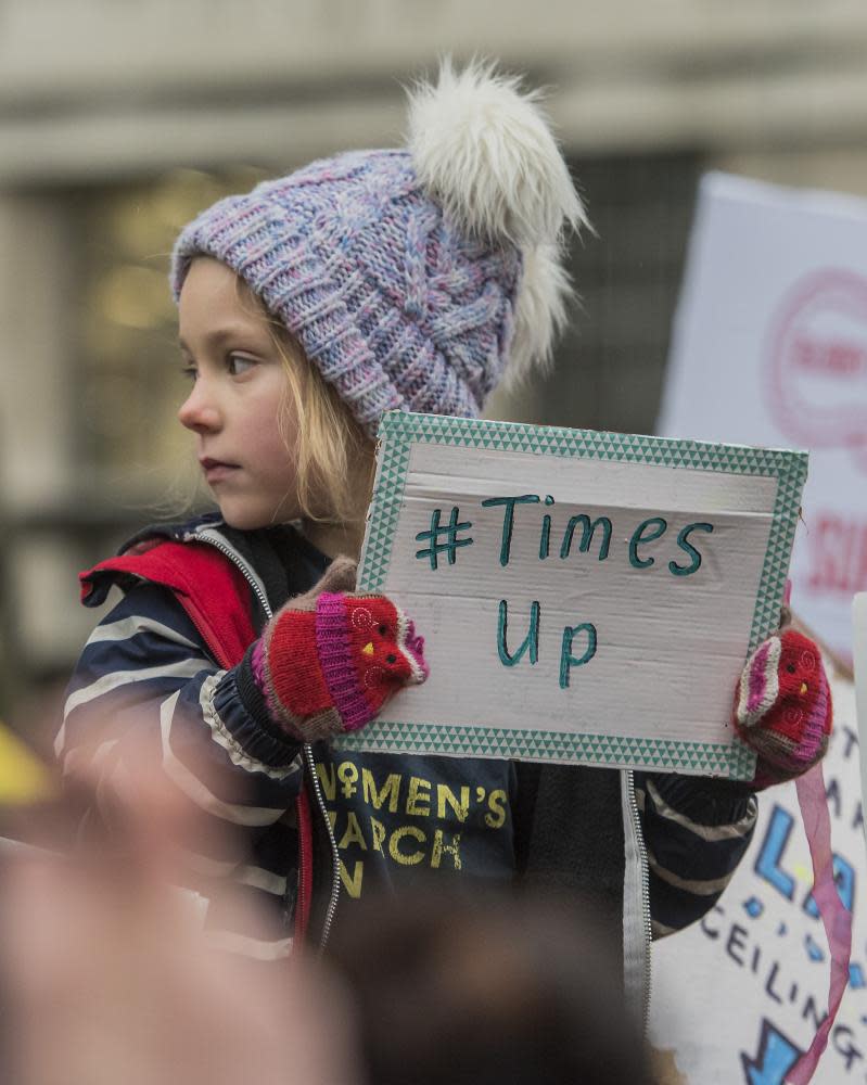 People of all ages attended the rally