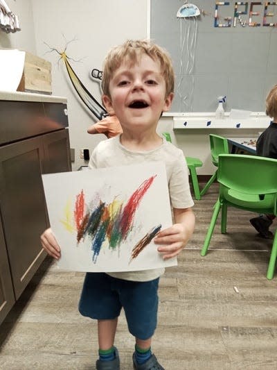 Emily Haworth’s 3-year-old son, Nolan, who has special needs, has attended The Arc of Southeast Iowa, based in Iowa City, for two years. She said: "He has grown in confidence and ability every week he has been at The Arc." The Arc is raising money through the A Community Thrives program to expand its child care facility.