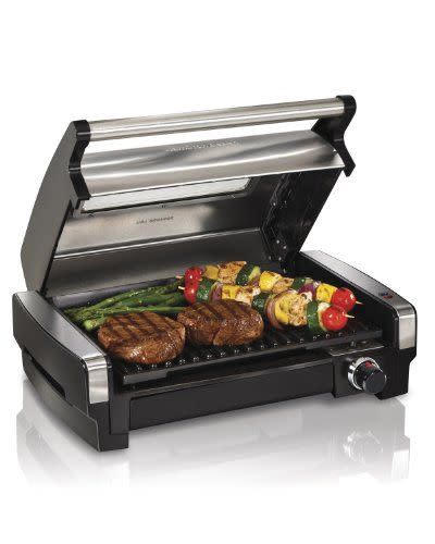 4) Electric Indoor Searing Grill with Viewing Window