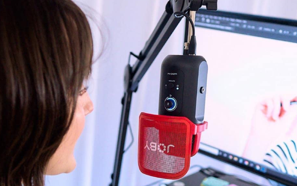 JOBY Wabo Pod is the best microphone for podcasting on a budget.
