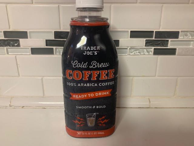 Trader Joe's Cold Brew Coffee Ready To Drink 