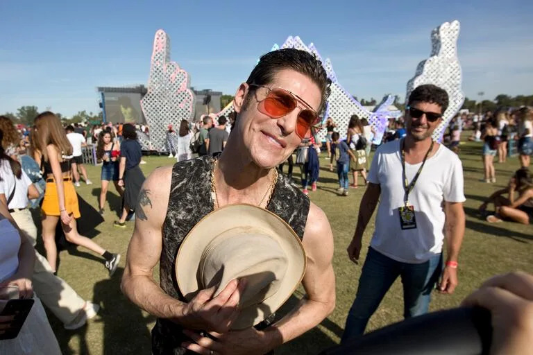 Perry Farrell estuvo en 2019 recorriendo la versión argentina del Lollapallooza, su gran creación 