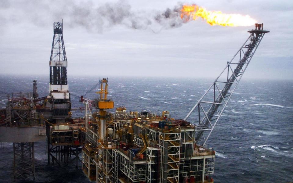 The collapse in the oil price has damaged Scotland's economy - Credit: PA