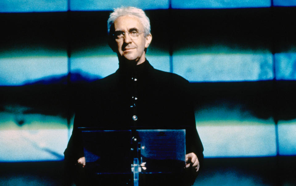 Jonathan Pryce as media mogul Elliot Carver in Tomorrow Never Dies. (Alamy)