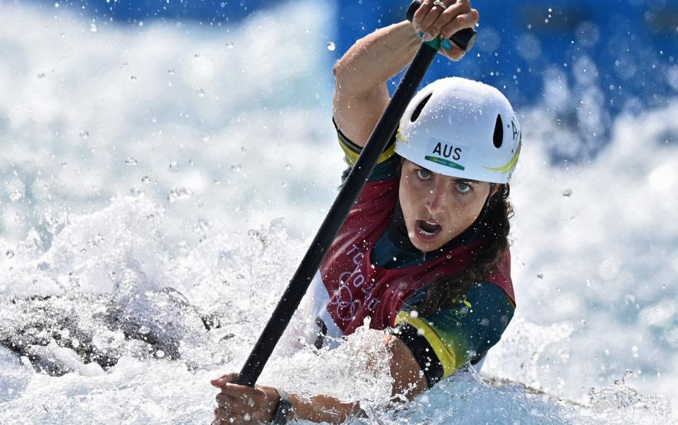 Jessica Fox - Team GB canoeist Mallory Franklin completes 'rite of passage' with silver before world No 1 Jessica Fox lands slalom gold - GETTY IMAGES