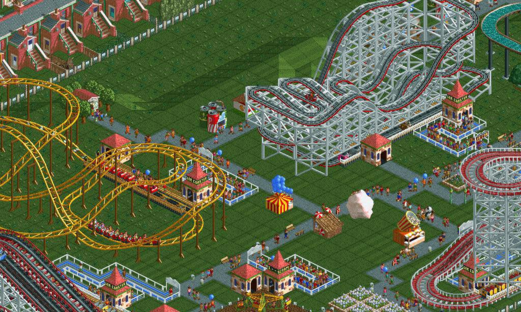 <span>‘An infinite toolbox of fun’ … RollerCoaster Tycoon. </span><span>Photograph: Atari</span>