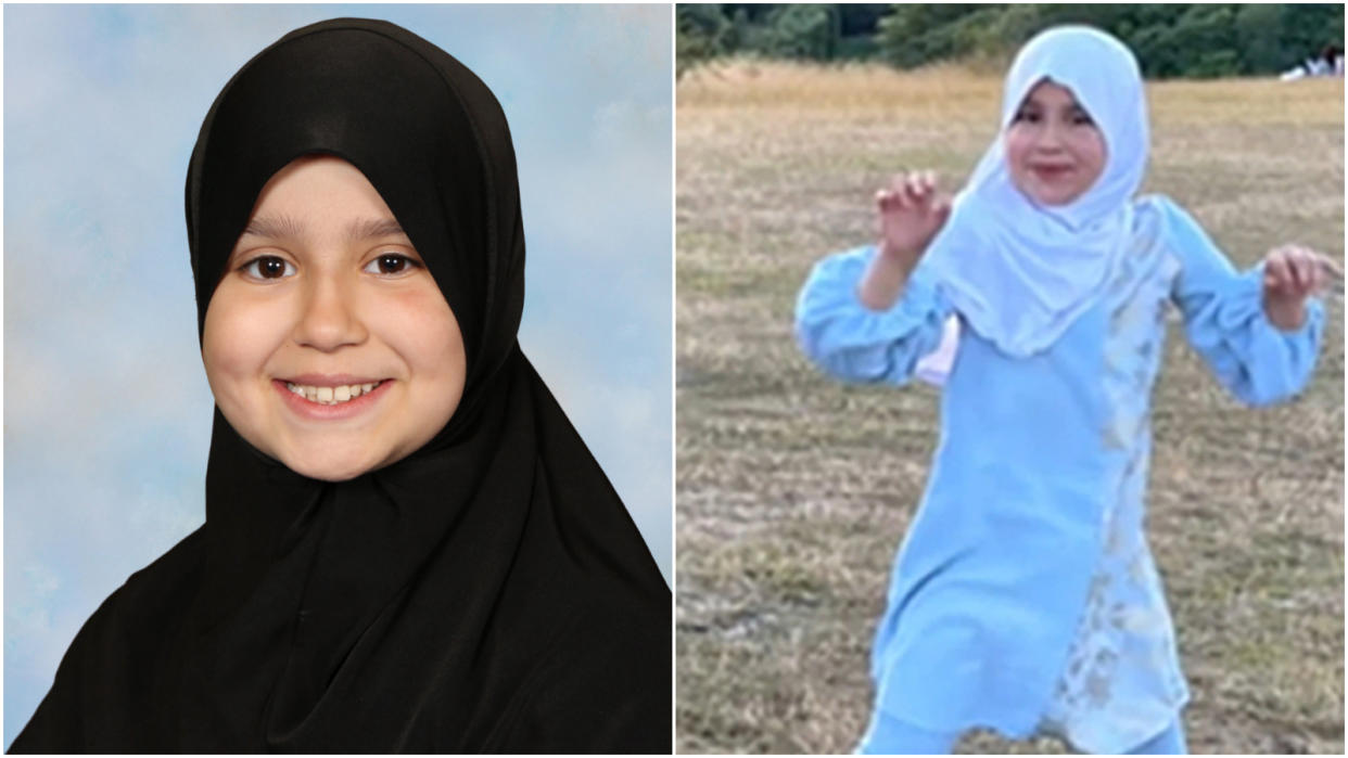 Surrey police released new images of Sara Sharif. (Surrey Police)