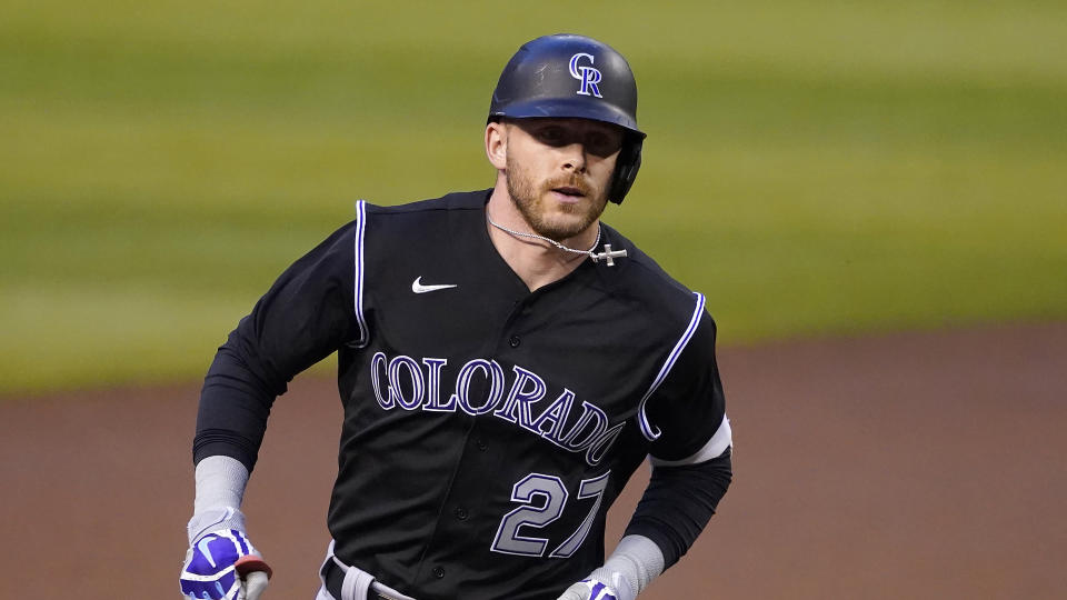 Colorado Rockies' Trevor Story 