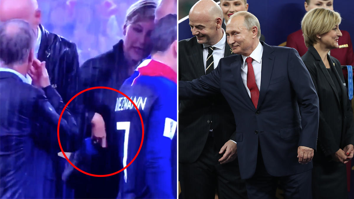 People think Vladimir Putin got FIFA official to steal World Cup