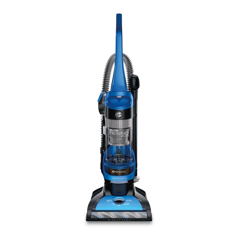 Hoover Elite Rewind Plus Upright Vacuum. Image via Walmart.