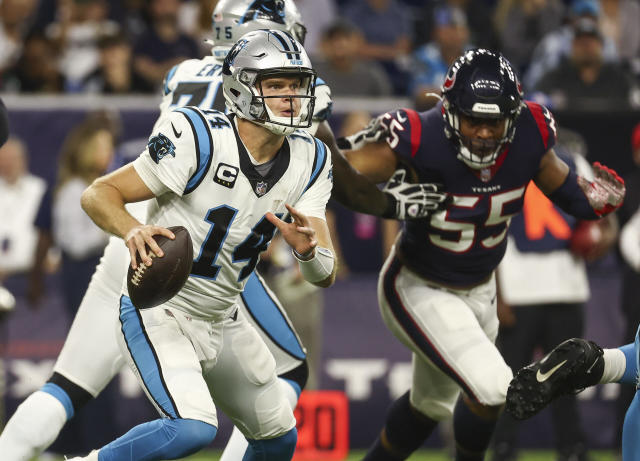 Texans vs. Panthers first quarter recap: Sam Darnold jukes out Houston