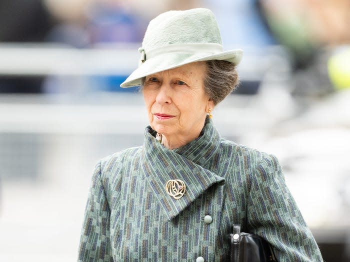 Prinzessin Anne nimmt an der Feier zum Commonwealth Day 2023 teil.  - Copyright: Samir Hussein/WireImage via Getty Images
