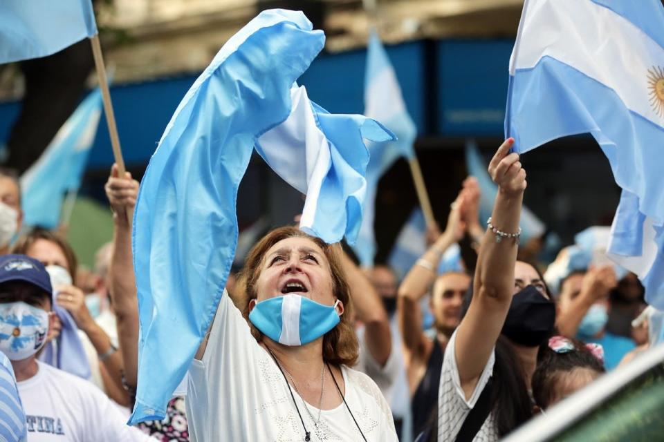 La convocatoria a la marcha #27F en Mendoza.