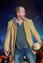 Joss Whedon accepts the award for Best Fight sequence for 'The Avengers'.