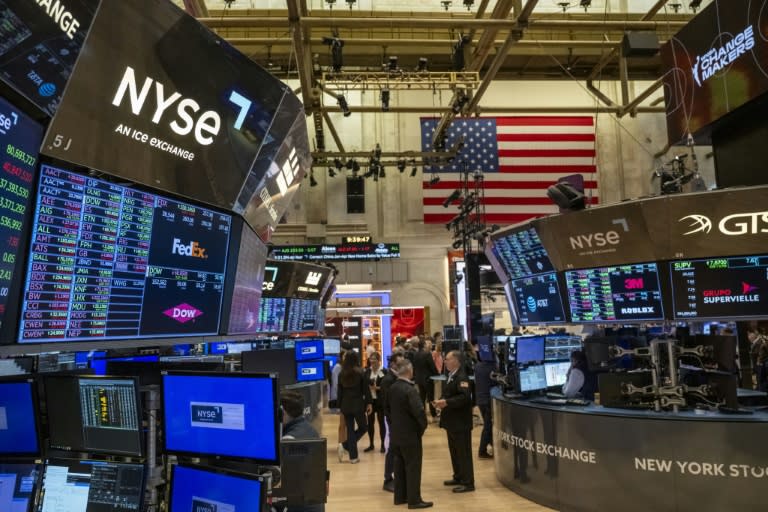 Le parquet du New York Stock Exchange (ANGELA WEISS)
