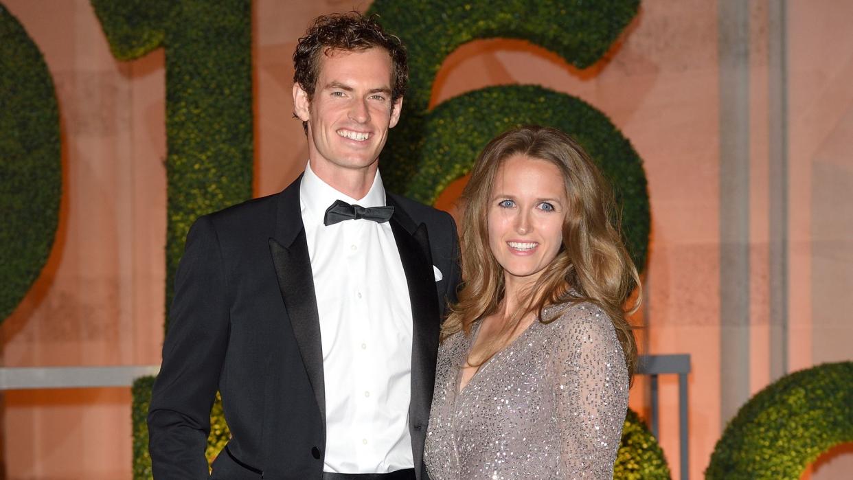 ndy Murray and Kim Murray attend the Wimbledon Winners Ball at The Guildhall on July 10, 2016