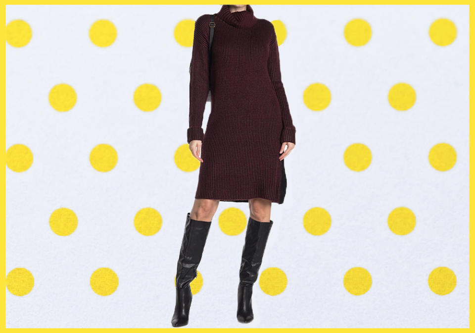 If your favorite cowl neck sweater grew into a dress. (Photo: Nordstrom Rack)