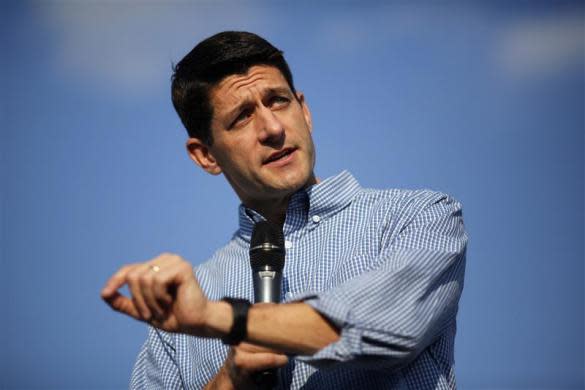 Paul Ryan speaks at Miami University in Oxford, Ohio August 15, 2012.