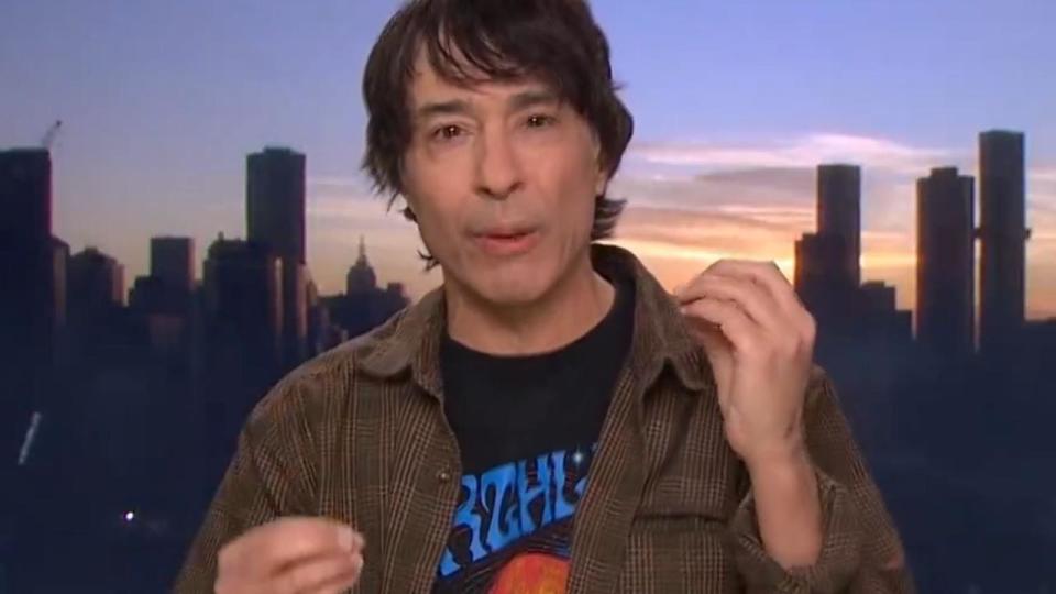 Arj Barker responds to breastfeeding mum. Picture Today.JPG