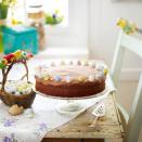 <p>This delicious chocolate cake is simple to make, using only 4 ingredients.</p><p><strong>Recipe: <a href="https://www.goodhousekeeping.com/uk/easter/easter-deserts/a535027/cheats-chocolate-cake/" rel="nofollow noopener" target="_blank" data-ylk="slk:Cheat’s Chocolate Cake;elm:context_link;itc:0;sec:content-canvas" class="link ">Cheat’s Chocolate Cake</a></strong></p>