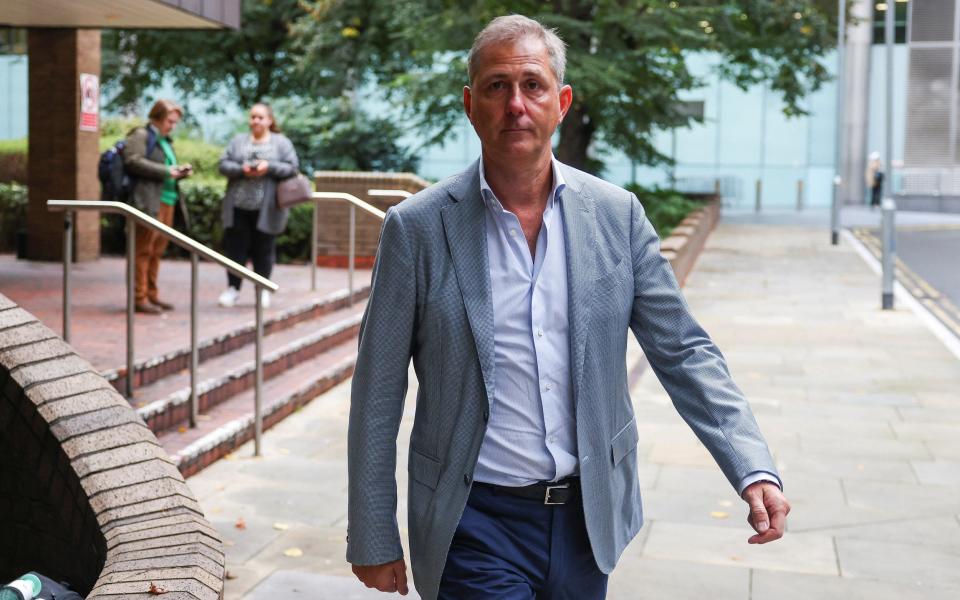 Glencore's former head of oil Alex Beard leaves Southwark Crown Court