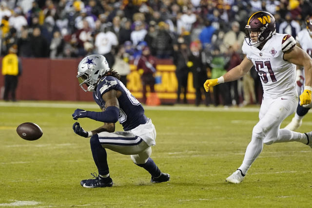 Prescott, Cowboys fall flat in Week 18 loss to Commanders