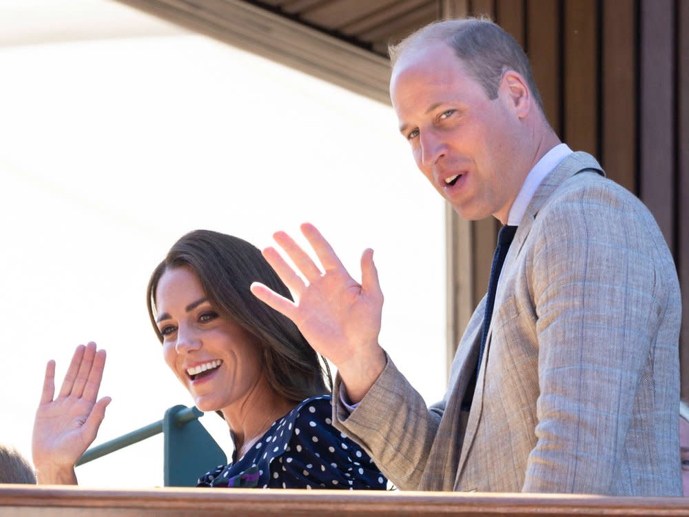 Herzogin Kate und Prinz William werden im Dezember eine Reise nach Boston antreten. (Bild: imago images/i Images)
