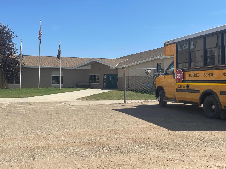 Dupree, S.D., is located between Faith and Eagle Butte and is part of the Cheyenne River Indian Reservation, even though the local schools there are public schools not affiliated directly with the Cheyenne River Sioux Tribe.