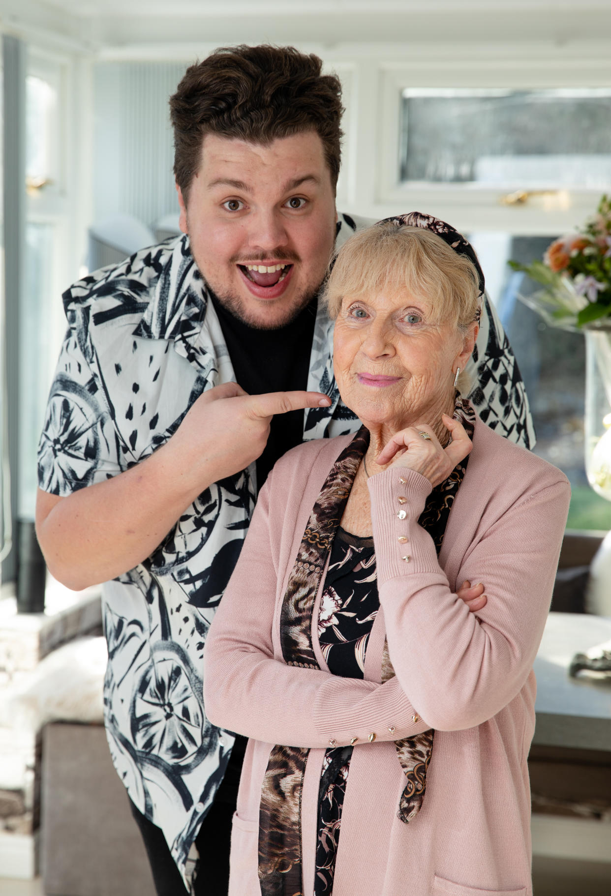 Scott Paige and his grandmother Dot (Channel 4/Amy Brammall)