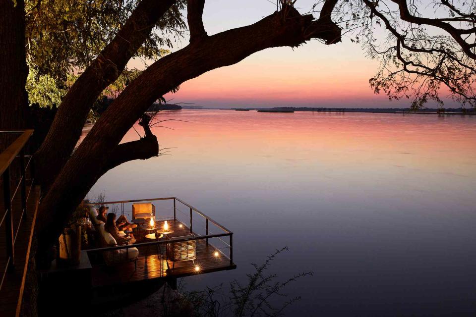 <p>Courtesy of Zambezi Grande </p> The riverside Zambezi Grande, in southern Zambia