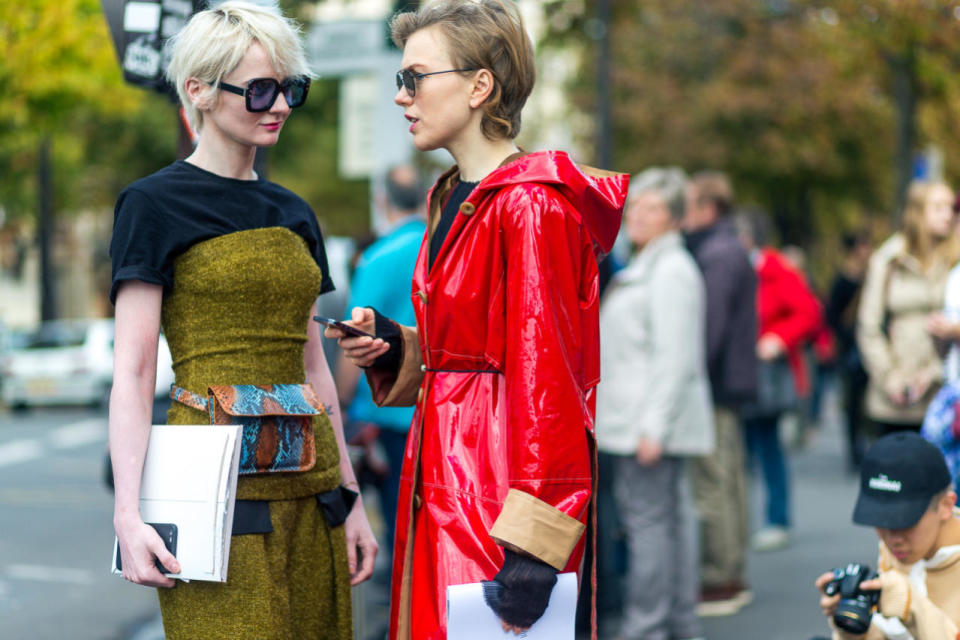 Fashion people will forever try to make fanny packs a thing, and the world at large will continue to ignore them. A cute bestie, however, is always your best accessory.