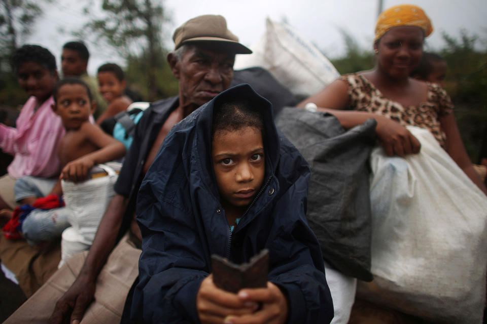 Hurricane Matthew batters Haiti and large parts of the Caribbean