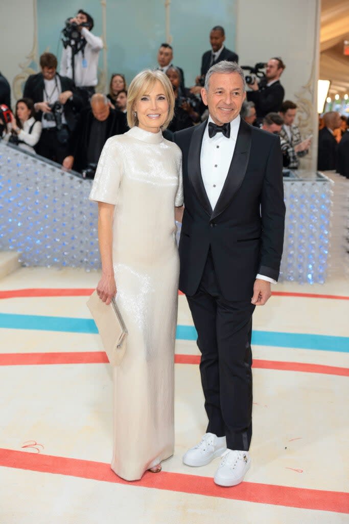 Willow Bay and Bob Iger attend The 2023 Met Gala. (Dimitrios Kambouris/Getty Images for The Met Museum/Vogue)